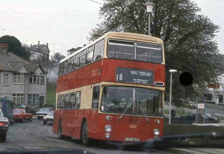 Plymouth City Leyland Atlantean AN68 East Lancs 167